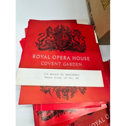 127 - Collection of 1960's Royal Opera House programmes