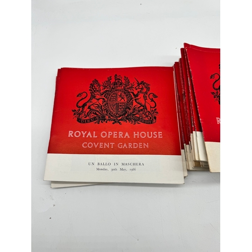 127 - Collection of 1960's Royal Opera House programmes