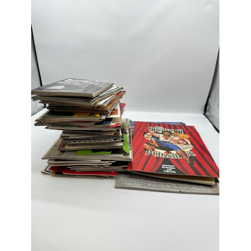 128 - Large quantity of various vintage 1960-1970's theatre programmes