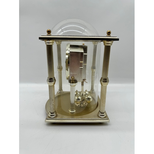 152 - Master Laurel Quartz Anniversary Clock - perspex dome