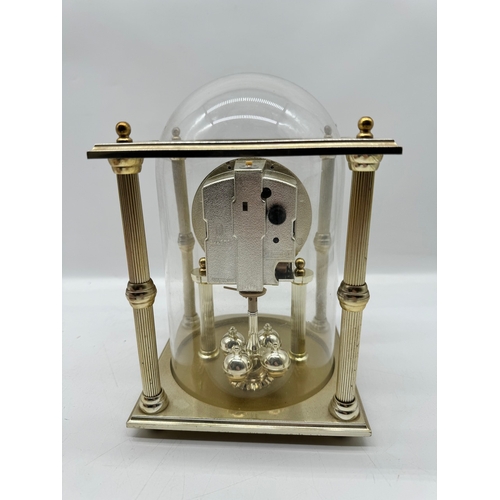 152 - Master Laurel Quartz Anniversary Clock - perspex dome