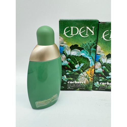 169 - Five boxed Eden by Cacharel 50ml Eau De Parfum Bottles