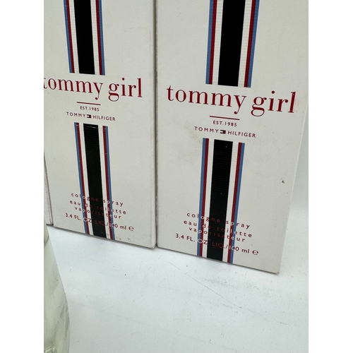 170 - Thre boxed bottles of Tommy Girl Cologne Spray 100ml Bottles