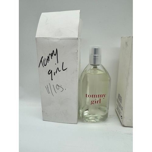 171 - Three Tommy Girl 100ml Cologne Spray Bottles