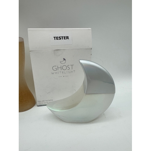 174 - Three various Ghost fragrances 50ml bottles