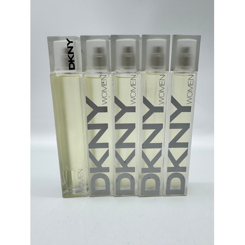 189 - Five DKNY Women Limited Edition 100ml Eau De Parfum Bottles