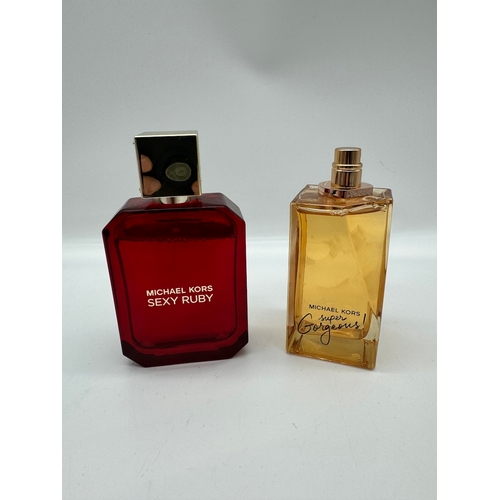 229 - Sexy Ruby & Super Gorgeous by Michael Kors  Eau De Parfum Intense Spray 100ml Bottles