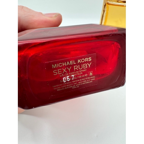 229 - Sexy Ruby & Super Gorgeous by Michael Kors  Eau De Parfum Intense Spray 100ml Bottles