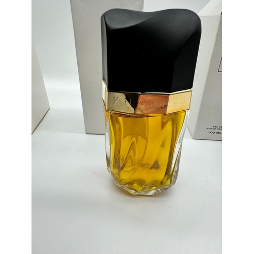 237 - Four various fragrances - L'Air du Temps Nina Ricci 100ml, Knowing Estee Lauder 75 ml Eau de Parfum,... 