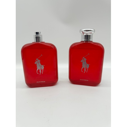 269 - Two Ralph Lauren Polo Red Eau De Parfum 125 ml bottles