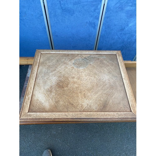 436 - Antique extendable games table. 

Please see images for dimensions.