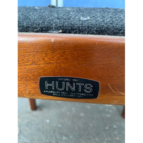 443 - A pair of Mid-century dining chairs by Hunts

Dimensions - 18