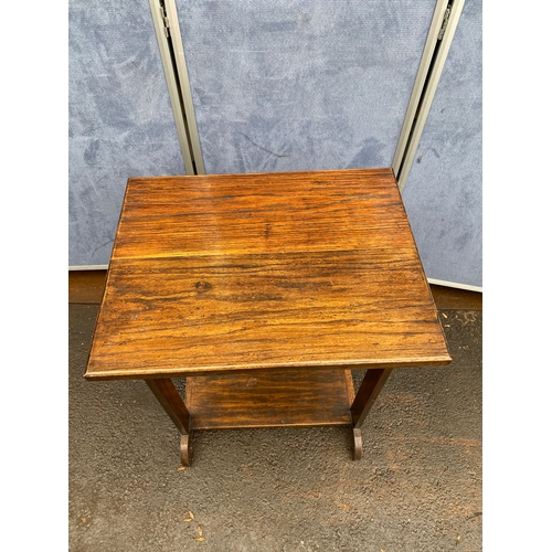 446 - Solid retro side table

Dimensions -  24