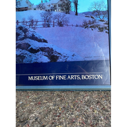 538 - Museum of fine arts, Boston poster of Maxfield Parrish 1949

Dimensions - 28