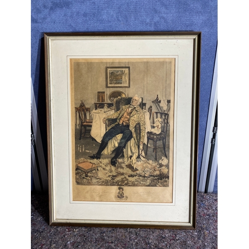 560 - Vintage signed print 

Dimensions - 17