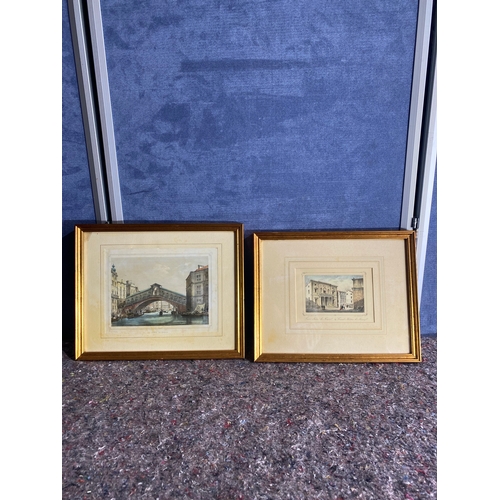 574 - Two vintage prints. 

Dimensions -12