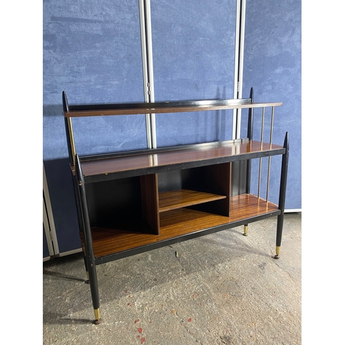 587 - Vintage G Plan E Gomme  teak and ebonised mid century Bookcase / Shelving unit. 

Dimensions - 41.5