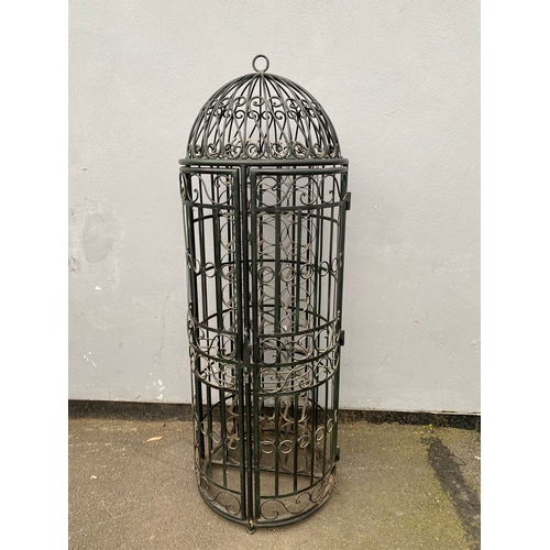 616 - Very interesting Bird cage design wine rack. 

Dimensions - 20.5