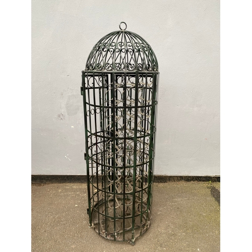 616 - Very interesting Bird cage design wine rack. 

Dimensions - 20.5