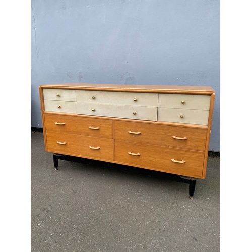 617 - Mid-Century Retro G Plan Teak Bank of 10 drawers / sideboard 

Dimensions - 59