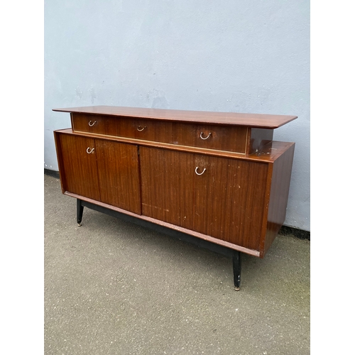 618 - Mid-Century G-Plan Tola sideboard with Ebonized legs. 

Dimensions - 59