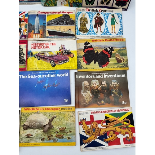 277 - Collection of Brooke Bond Collectable Cards in binders