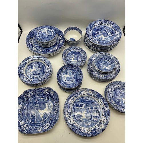 282 - 77 Piece Vintage Copeland Spode 