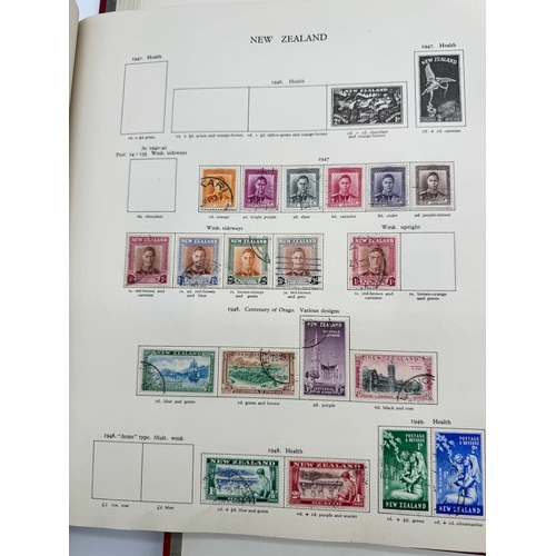 286 - Four albums of 19th - Early 20th Century Stamps well catalogued in albums including Great Britain / ... 