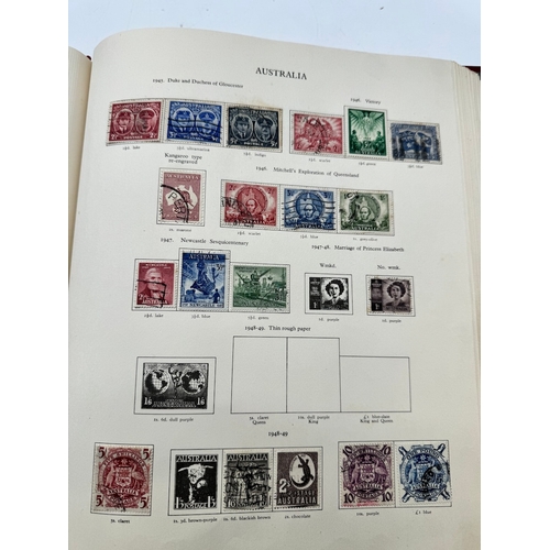 286 - Four albums of 19th - Early 20th Century Stamps well catalogued in albums including Great Britain / ... 