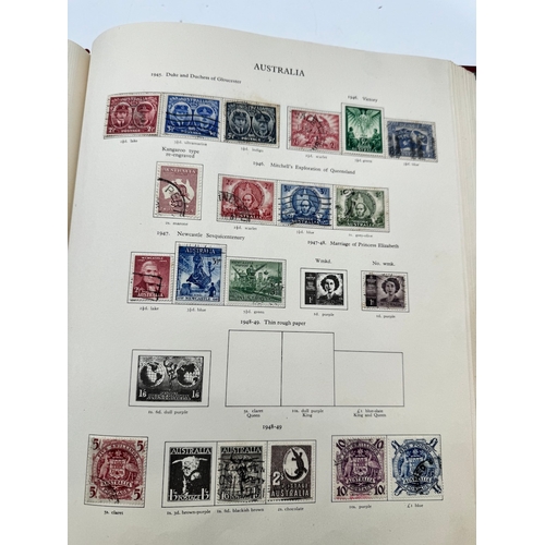 286 - Four albums of 19th - Early 20th Century Stamps well catalogued in albums including Great Britain / ... 