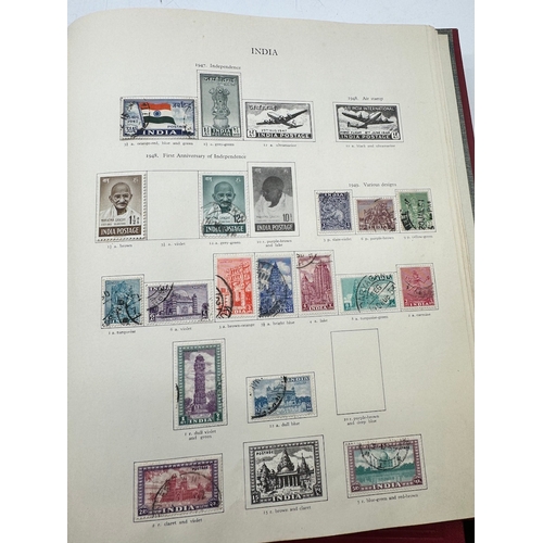 286 - Four albums of 19th - Early 20th Century Stamps well catalogued in albums including Great Britain / ... 