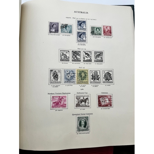 286 - Four albums of 19th - Early 20th Century Stamps well catalogued in albums including Great Britain / ... 