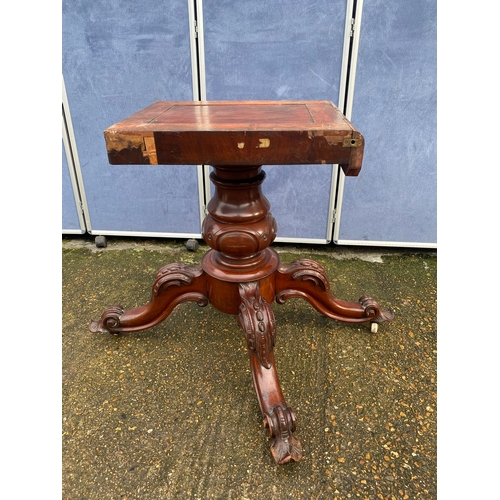 310 - Antique oval dining table and four chairs. 

Please see images for all dimensions.