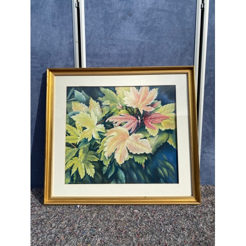 321 - Original floral painting signed by Kate Harrison. 

Dimensions - 28.5