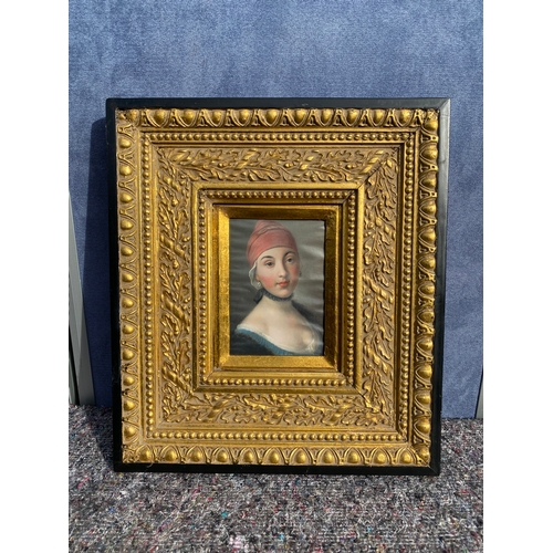 326 - Vintage gilt framed print. 

Dimensions - 15