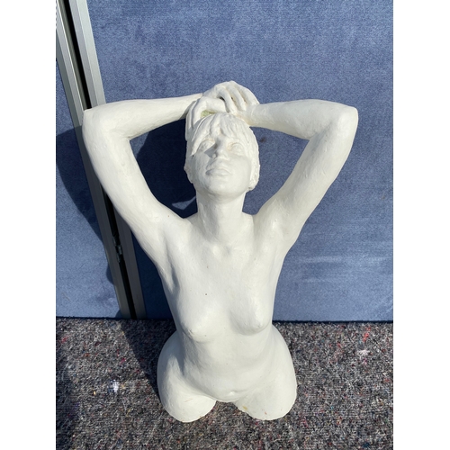 331 - Stunning Ceramic Bisque Nude Woman - 51cm