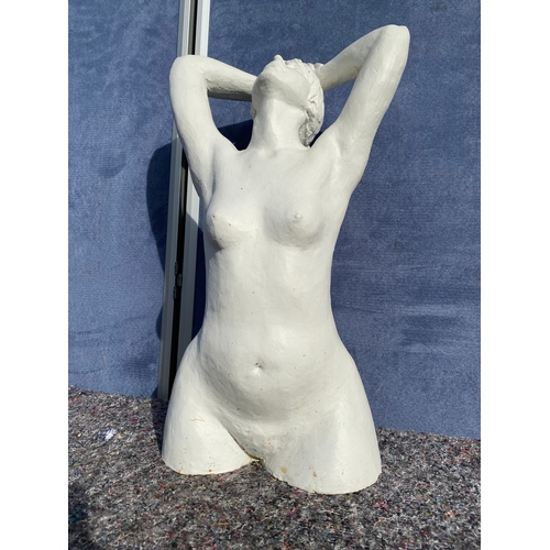 331 - Stunning Ceramic Bisque Nude Woman - 51cm