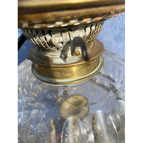 332 - Converted 19th century Hinks & Sons paraffin lamp