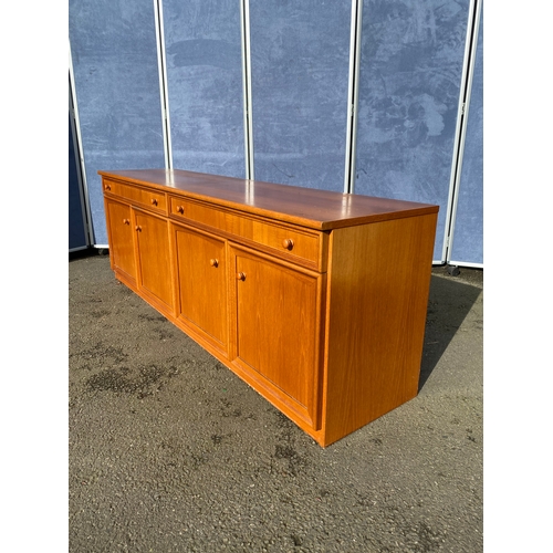 355 - Teak low sideboard. 

Dimensions - 71