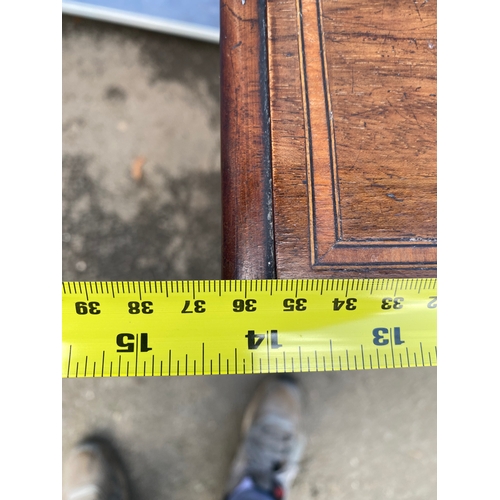 357 - Two Antique small side tables. 

Please see images for dimensions.