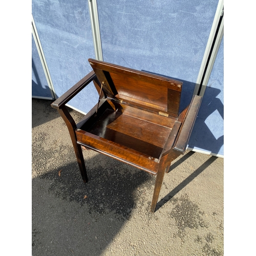 359 - Antique Piano stool. 

Dimensions - 23