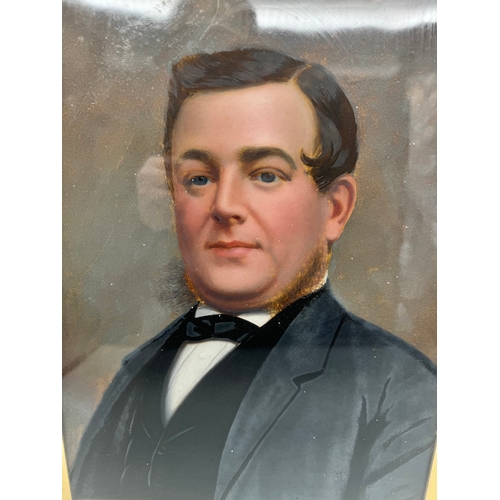 1 - Original 19th Century Portrait of Gentleman in period gilded frame 59cm x 47cm A/F