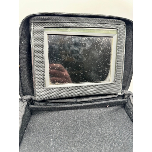 222 - In car / portable DVD player and monitors