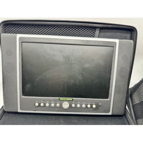 222 - In car / portable DVD player and monitors