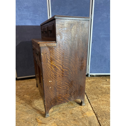 396 - Antique vintage four drawer cupboard. 

Dimensions - 24.5