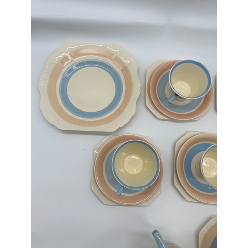 45 - Vintage Midwinter Porcelain Tea Service