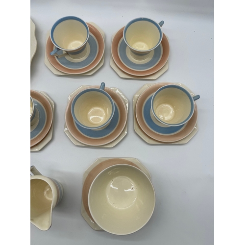 45 - Vintage Midwinter Porcelain Tea Service