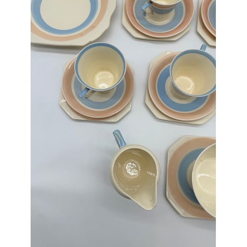 45 - Vintage Midwinter Porcelain Tea Service