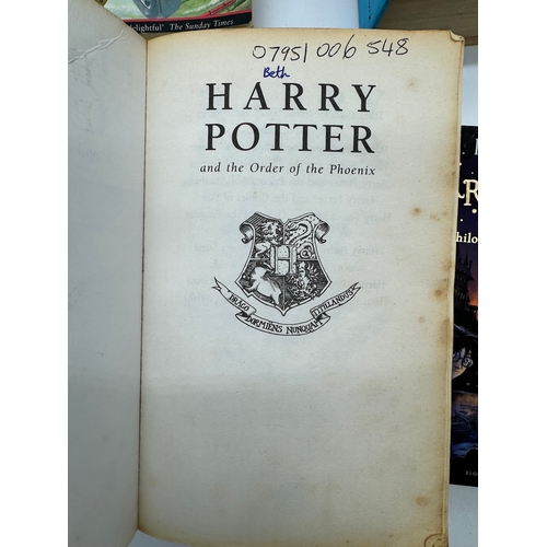 27 - Six Harry Potter Books including 1st editions