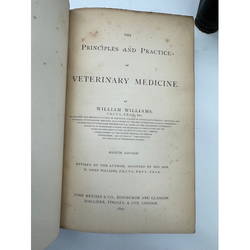 29 - Four 19th Century Veterinary / Pathology Reference books with aquatint plates